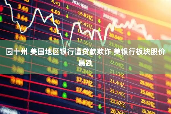 园十州 美国地区银行遭贷款欺诈 美银行板块股价暴跌